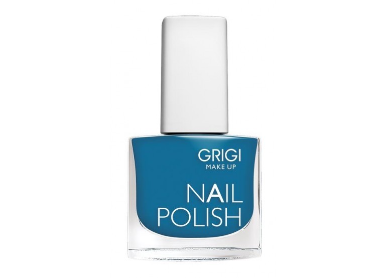 GRIGI NAIL POLISH No 128 WARM STEEL BLUE
