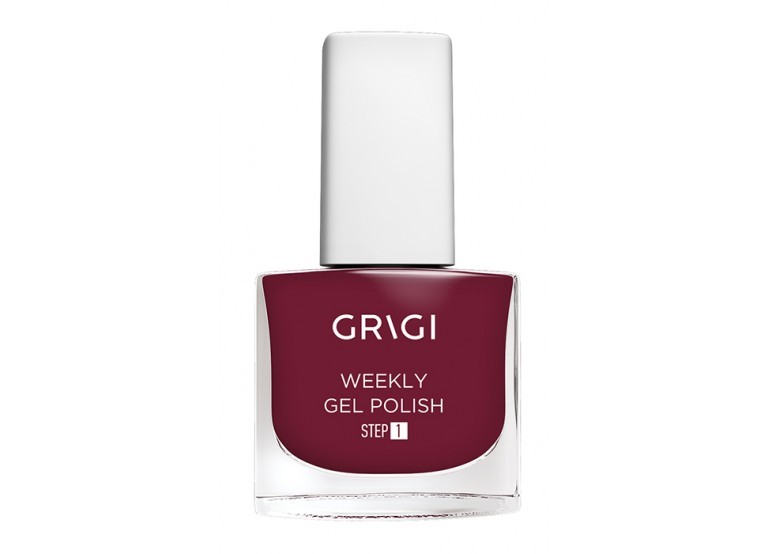 GRIGI WEEKLY GEL NAIL POLISH NEW FORMULA EXTRA STRONG No 618 BURGUNDY