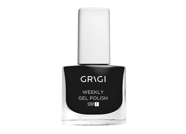 GRIGI WEEKLY GEL NAIL POLISH NEW FORMULA EXTRA STRONG No 620 BLACK