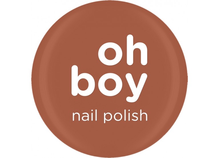 OH BOY NAIL POLISH Νο 296 ETHNIC ORANGE