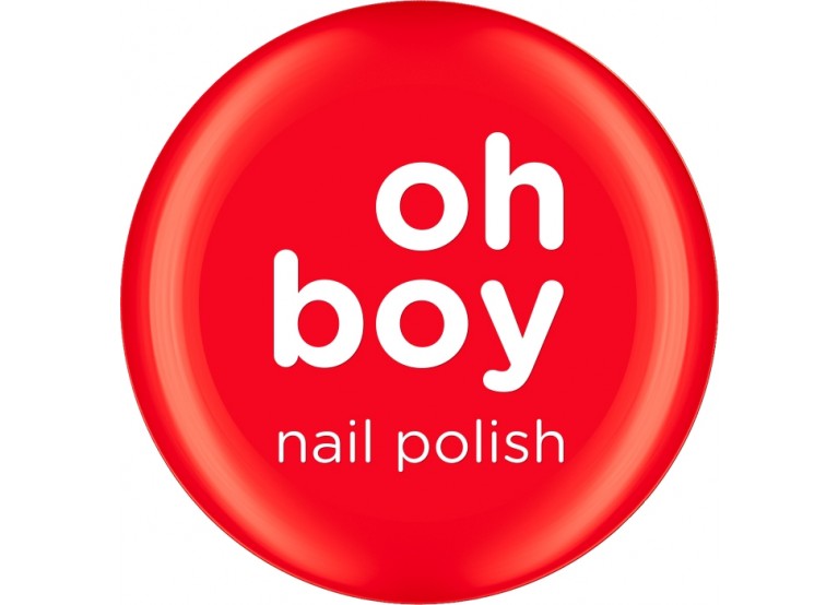 ΟΗ ΒOY NAIL POLISH Νο 129 ORANGE RED