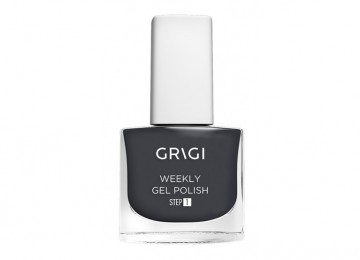 GRIGI WEEKLY GEL NAIL POLISH NEW FORMULA EXTRA STRONG No 602 DARK GREY